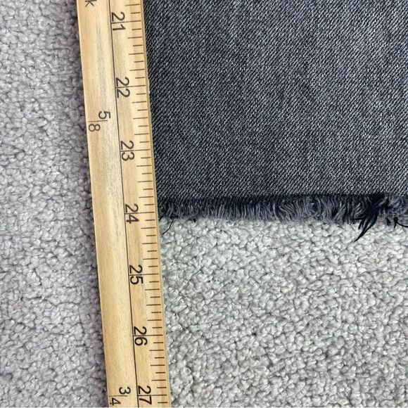 Citizens Of Humanity Sabine Jeans Women’s 26 Gray Straight High Rise Raw Hem - Picture 13 of 15